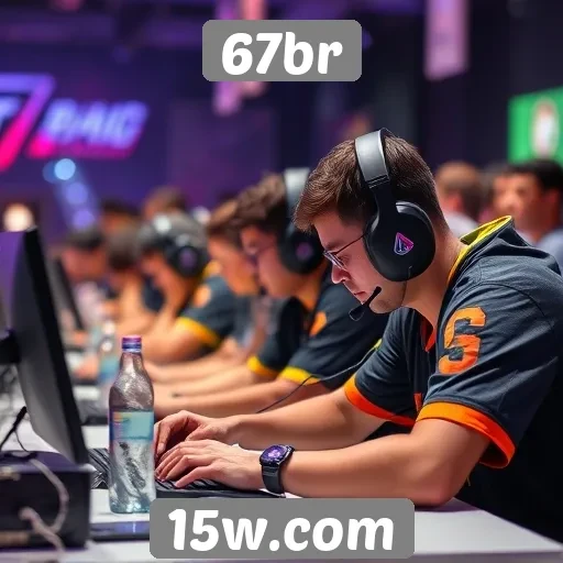 Eventos e competições online no site 67br