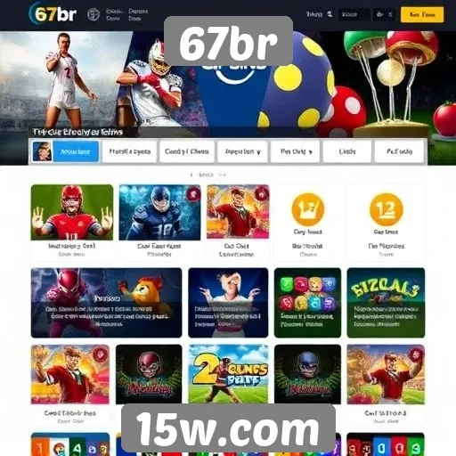 Funcionalidades únicas do site 67br para jogadores